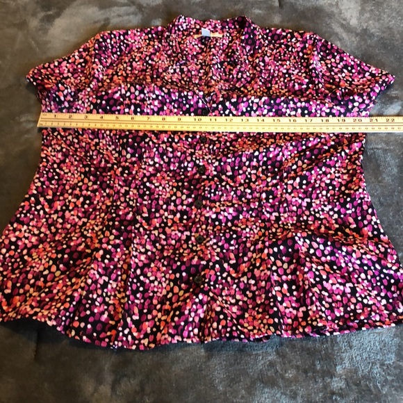 Women’s size medium Dana Buchman button down shirt - Picture 6 of 10